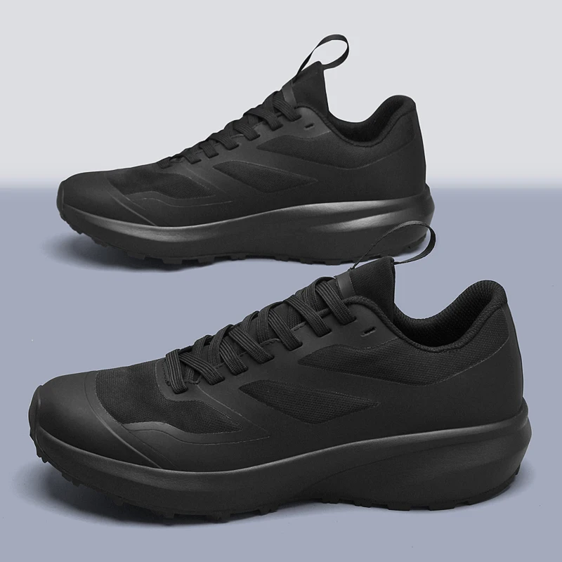

Men Non Slip Durable Waterproof Hiking Shoes Breathable Mesh Lightweight Outdoor Trail Trekking Sneakers