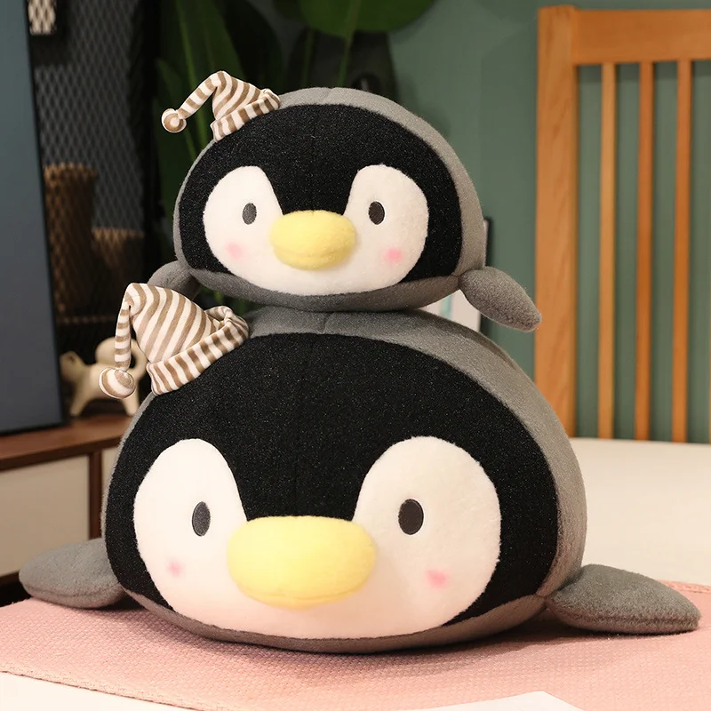 

Cute Soft Lying Penguin Plush Toys Stuffed Cartoon Animal Doll Fashion Toy for Kids Baby Lovely Girls Christmas Birthday Gifts