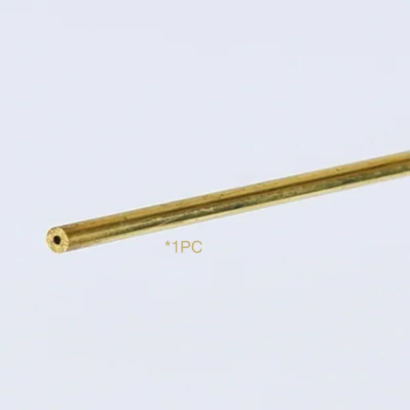 100pcs 1.1x400mm Perforator Electrode Copper Tube EDM Machine Puncher Discharge Perforator Accessories