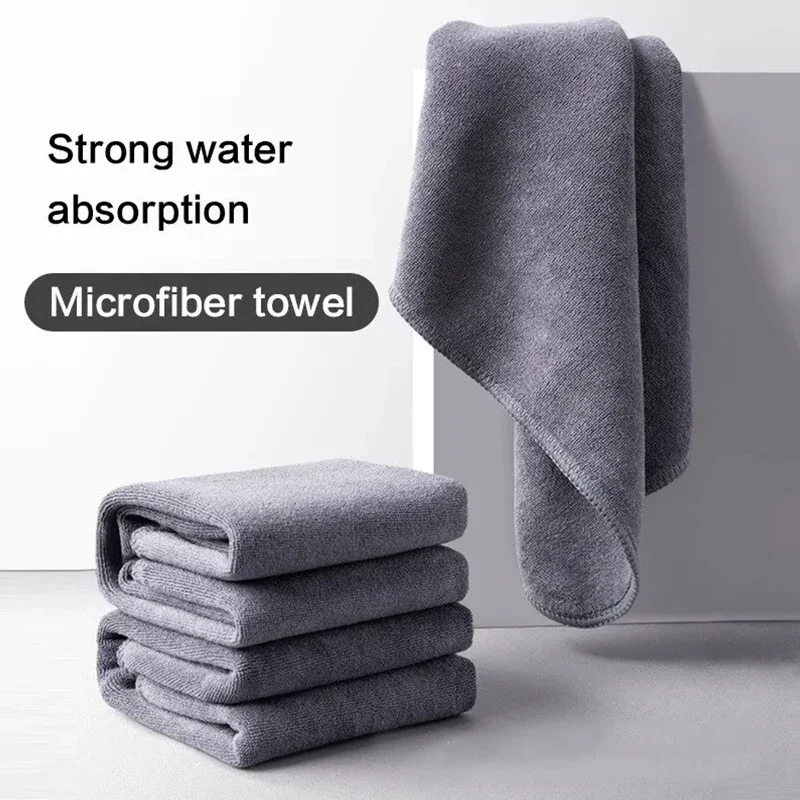 Car Wash High-end Microfiber Towel Fine Cleaning Towel Car Cleaning Drying Cloth Folded Edge Car Care Cloths
