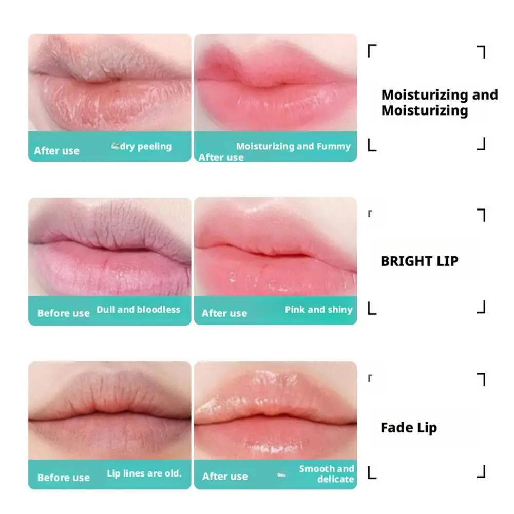 

1pcs Lip Moisturizing Exfoliating Removal Horniness Gel Lips Scru Cream Care Tool Full Lips Remove Dead