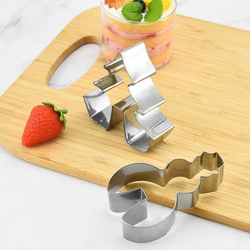 Stainless Steel Cookie Mold 24pcs Stainless Steel Cookie Cutter Set 3d Shape Baking Mold Holiday Pattern Kitchen for Christmas