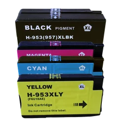 4x Compatible HP953 XL Ink Cartridge for HP Officejet Pro 7720 7740 8210 8218 8710 8715 8718 8719 8720 8725 8728 8730 Printer