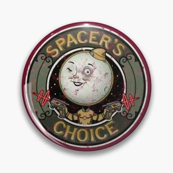 The Outer Worlds Spacer Is Choice Emblem  Soft Button Pin Metal Decor Clothes Jewelry Funny Lapel Pin Gift Badge Creative Women