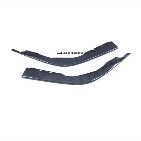 

N-style for F8 Tributo Spider Body Kit New Dry Carbon Fiber Front Bumper Splitter Lip with Rear Diffusers