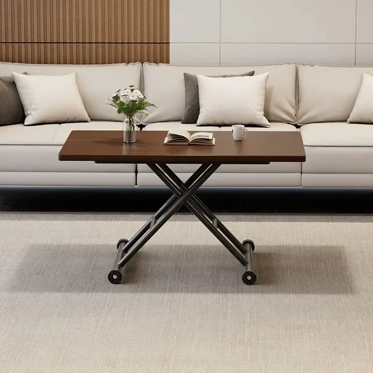 Folding Tea Table Liftable Coffee Table Multi-functional Simple Portable Computer Desk Side Bed Tables Mini Home Furniture