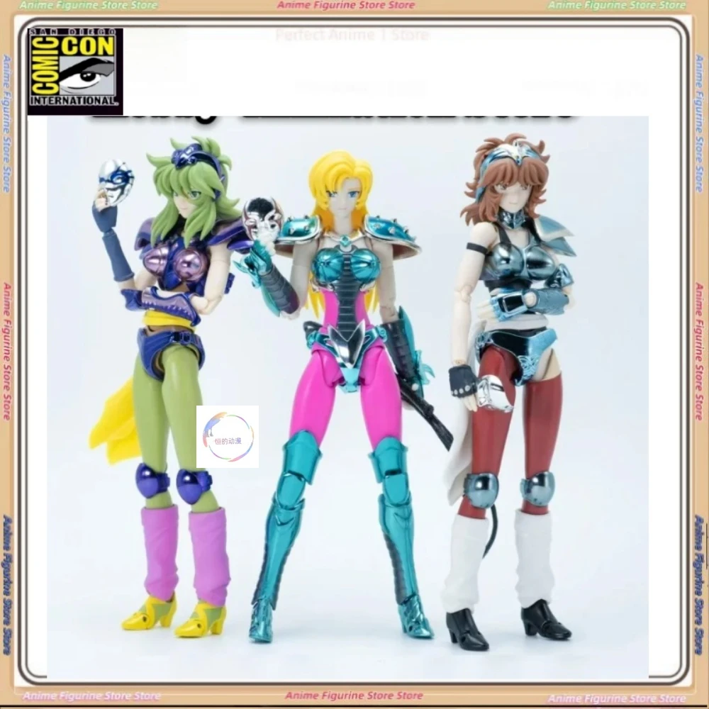 

GoodTony Saint Seiya Myth Cloth EX Pandora Chameleon June Athena Aquila Eagle Marin Ophiuchus Shaina Figure Knights of Zodiac