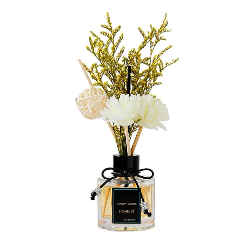 Glass Diffuser Plant Rattan Purification Natural Plant-Extracts Improved Sleep Dry Flower Air Freshener Diffuser