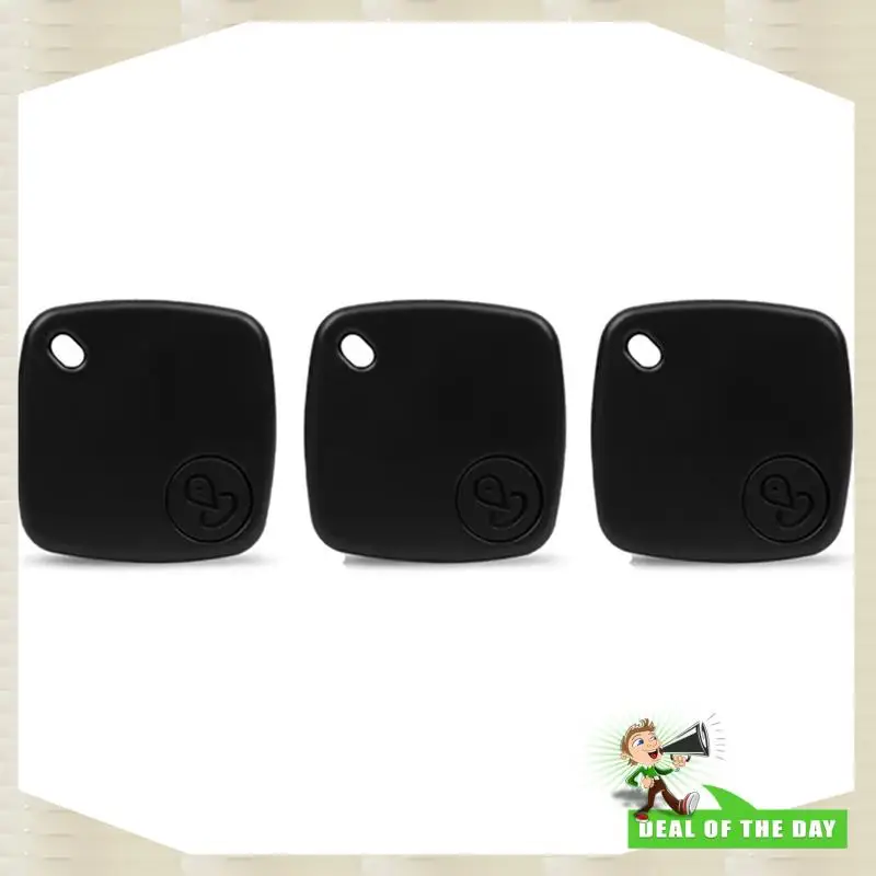 Consegna in 24 ore Mini Smart GPS Tracker 3 pezzi Localizzazione ad alta precisione per Iphone Trova la mia app, Key Finder Position Re