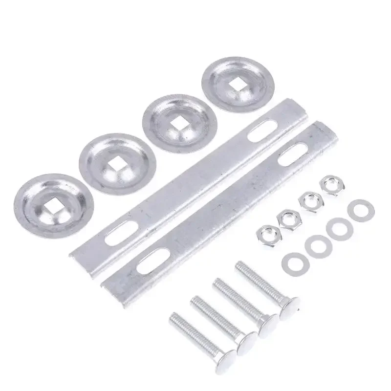 Motorcycle Top Case Base Plate Quick Release Mount Slot Tail Side Box Rear Trunk Luggage Case Universal Installation Parts