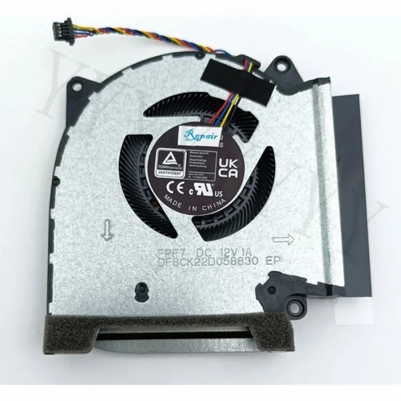 

Y G733Z Вентилятор охлаждения процессора и графического процессора для ASUS ROG Strix SCAR 17 G733ZW G733ZM G733ZX