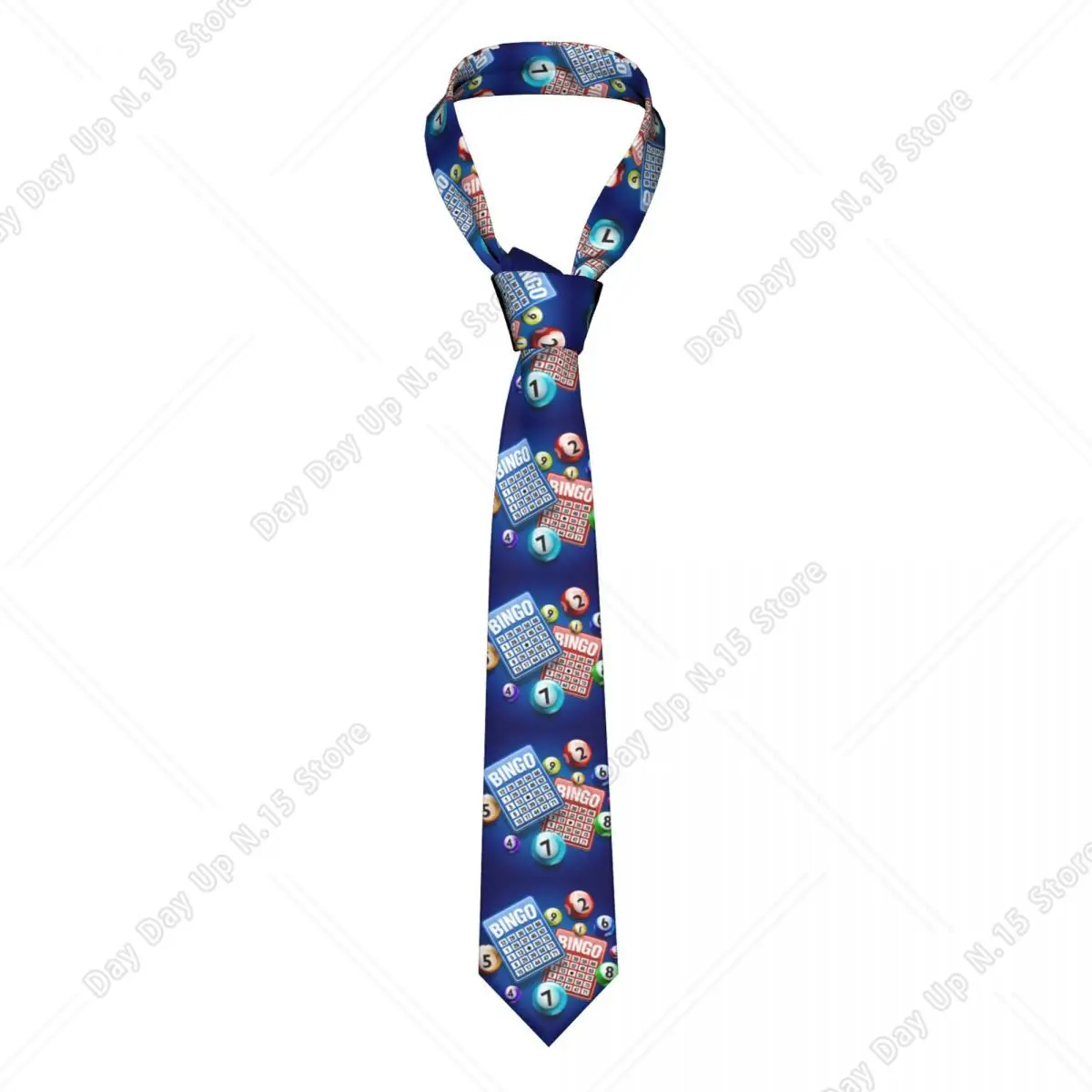 Formal Hot Game Bingo Necktie Men Customized Silk Business Tie