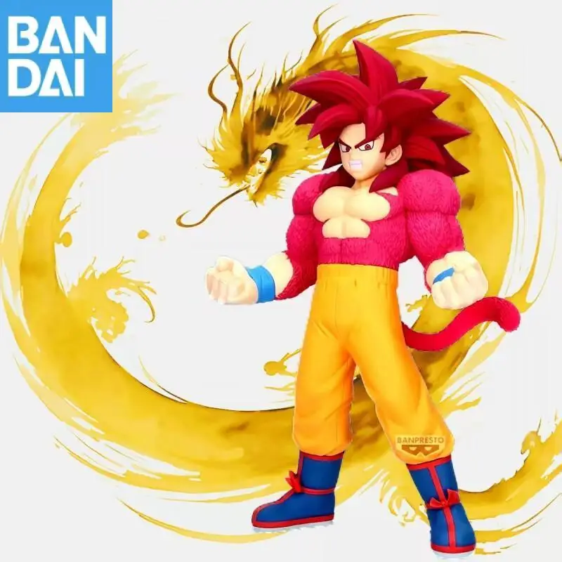 

Оригинальный Bandai NAMCO BANPRESTO Dragon Ball DAIMA Son Goku SUPER SAIYAN 4, ПВХ, аниме-модель, фигурка, коллекция игрушек, серия, подарок