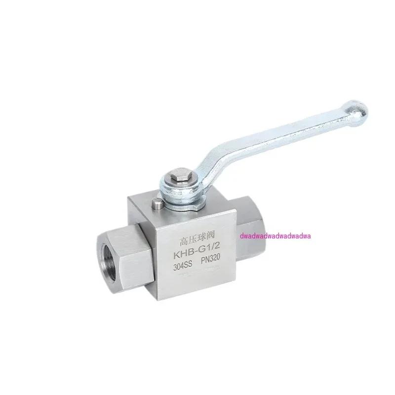 Innerwirehighpressure ballv alve high temperature thread throughhydraulic watergas switch internal thread through valve