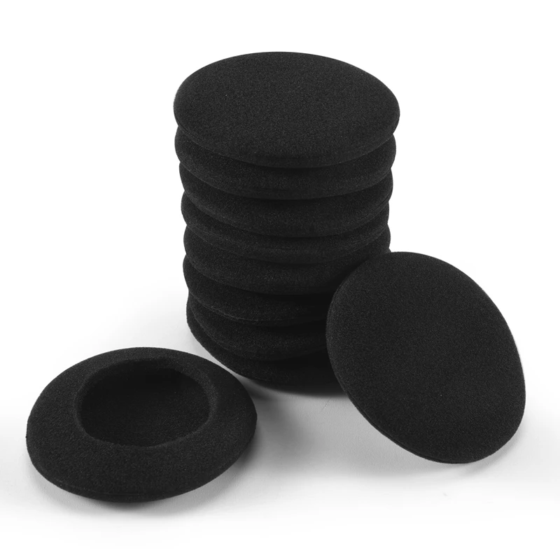 (NEW) Thickened Earphone Cover Ear Pad Earmuff, Sponge Cover, 60Mm Replaceable Headphone Accessory Protective Cover, Universal