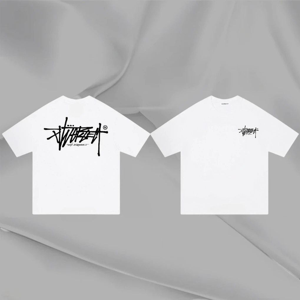 Nouveau T-shirt unisexe en coton de haute qualité, style urbain tendance été 2026, idéal pour les loisirs et les sports en extérieur, manches courtes