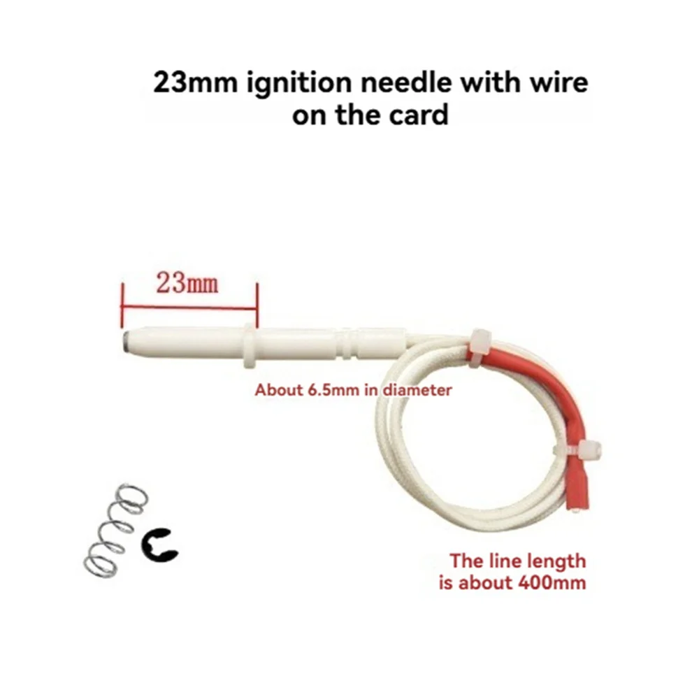 الإشعال الإلكتروني السيراميك العالمي 18/20/22/23/24/26/30/34/37/38/ 40 مللي متر الرأس ، إبرة الاستشعار لموقد الغاز الطبيعي/طباخ الغاز