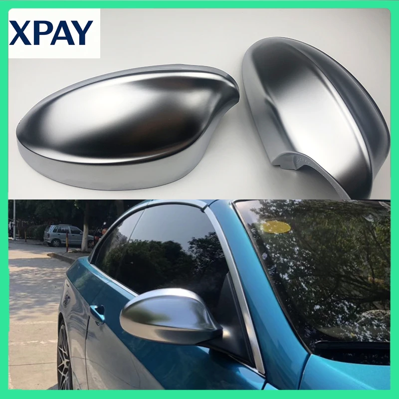 

New Sell at a loss For BMW 3 Series BMW E90 E91 320i 325i 330i 335i 2005-2008 Rearview Side Mirror Cover Caps Matt Chrome Replac
