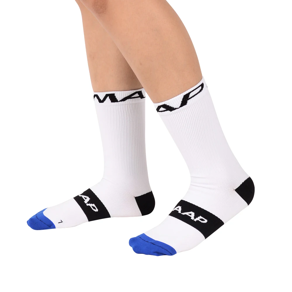 Chaussettes de cyclisme respirantes pour hommes et femmes, chaussettes de vélo de route VTT, sports de plein air, football, basket-ball, marque professionnelle