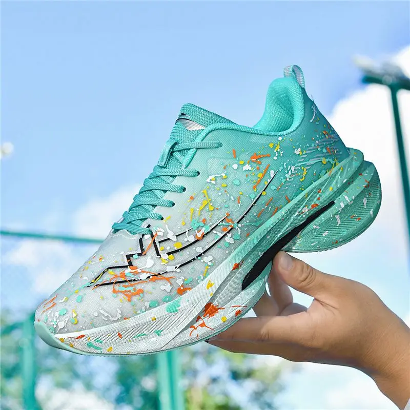 Super cool sports running shoes Men's and women's designer training shoes Walking and jogging shoes Soft-soled running shoes