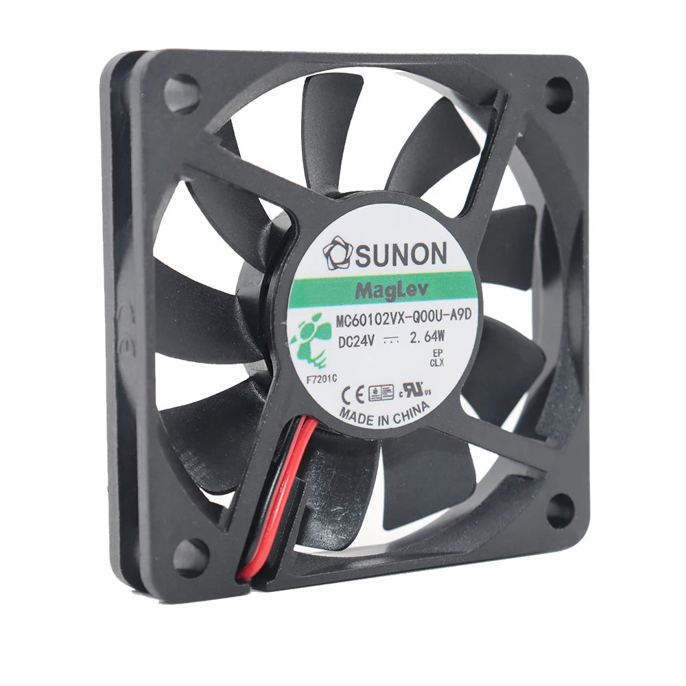 Brand new original SUNON MC60102VX-Q00U-A9D 24V 2.64W 6010 2-wire inverter cooling fan