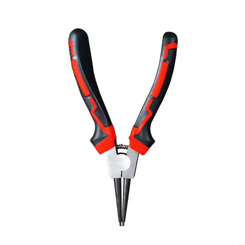 M4yc 7inch Circlip alicate com construção liga endurecida à prova ferrugem para espaços apertados e uso profissional