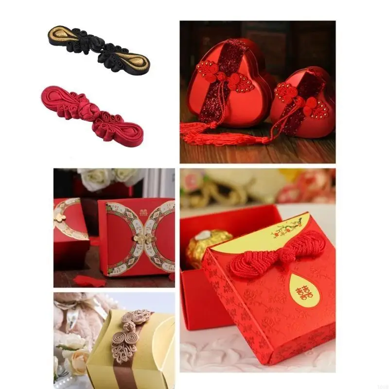 Buttons Closure Cheongsam Sewing Fasteners for Costumes Outfit Sewing Y08E