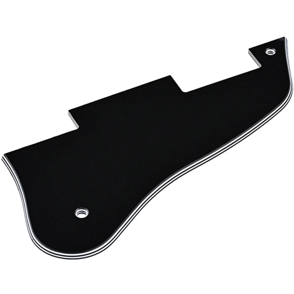 

Assembly Guitar Electric Protection Board Black Plastic Anti-scratching Plate