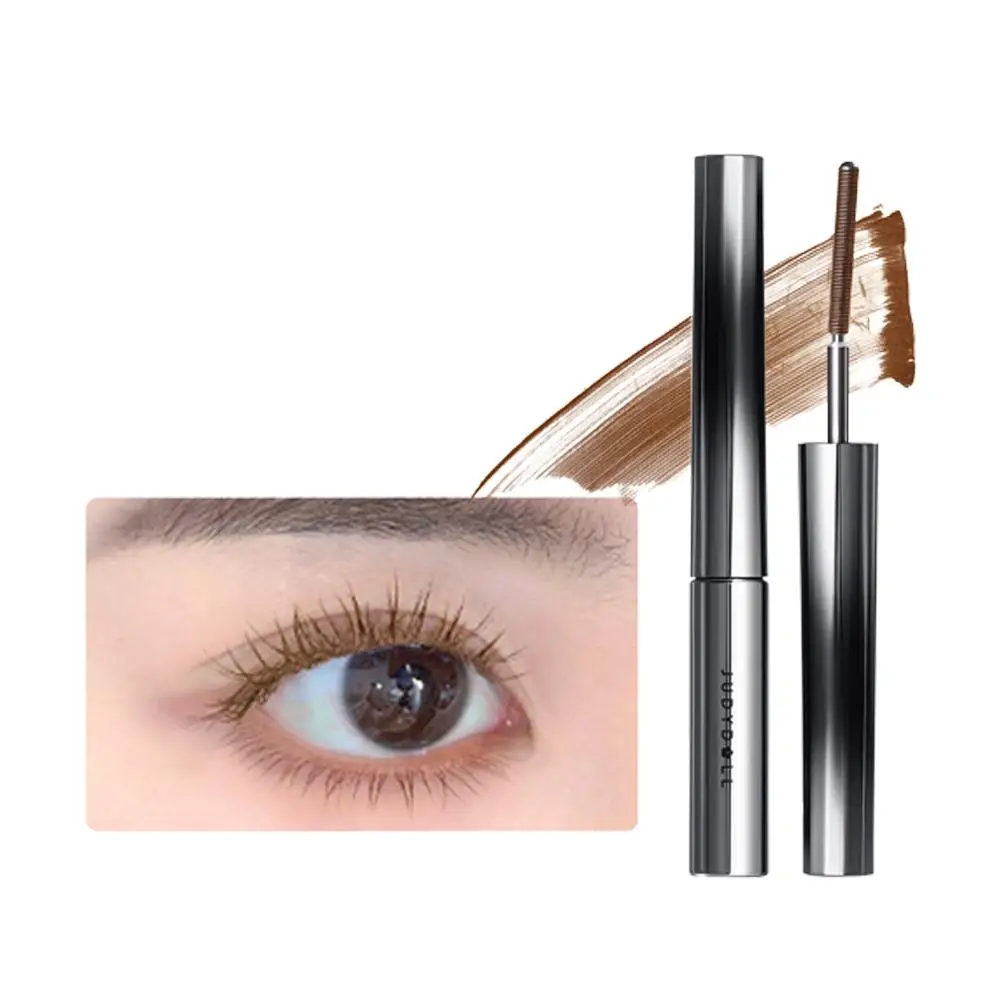 3d Curling Mascara wasserdicht schwarzes Auge Make-up Wimpern faser Volumen Stahl dicke Curling Mascaras Kosmetik Rohr Wimpern j9k1