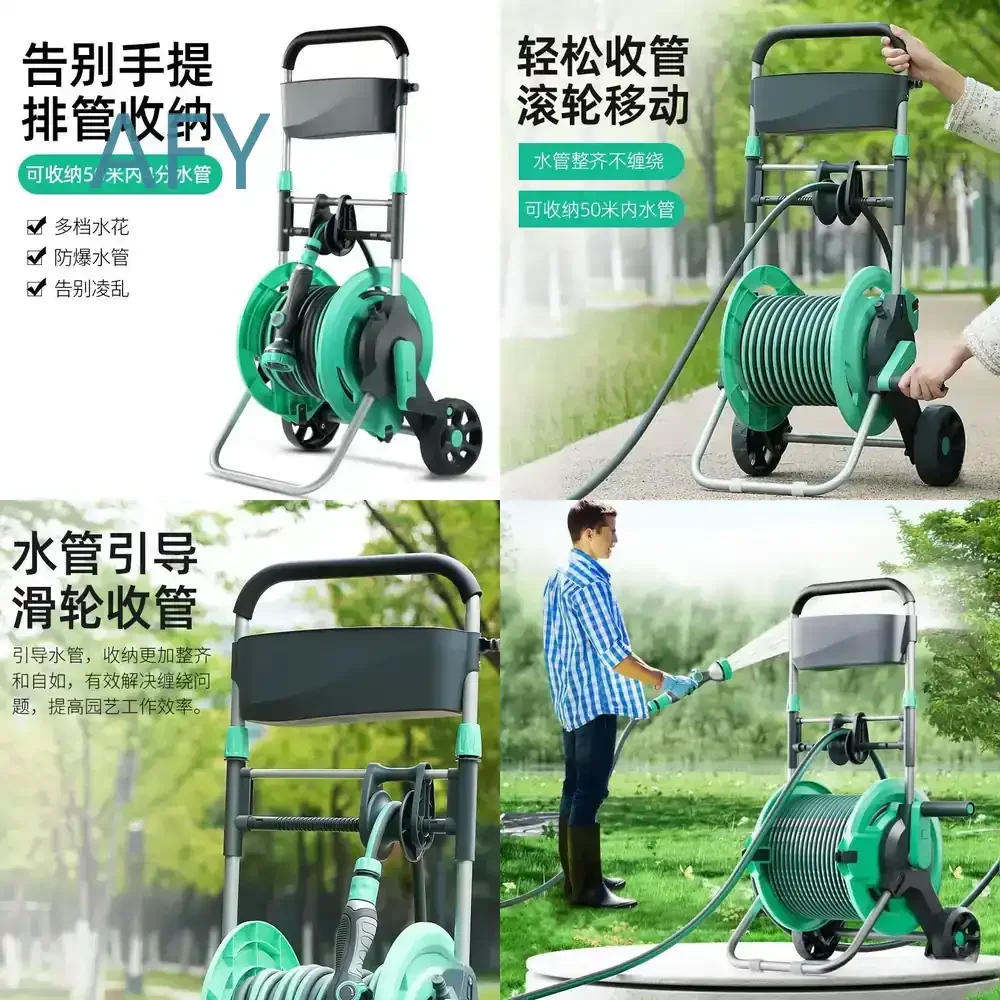 Storage Rack for Watering Flowers Antifreeze High Pressure Water Gun for Vegetables 4-Port PVC Plastic Pipe Explosion-Proof