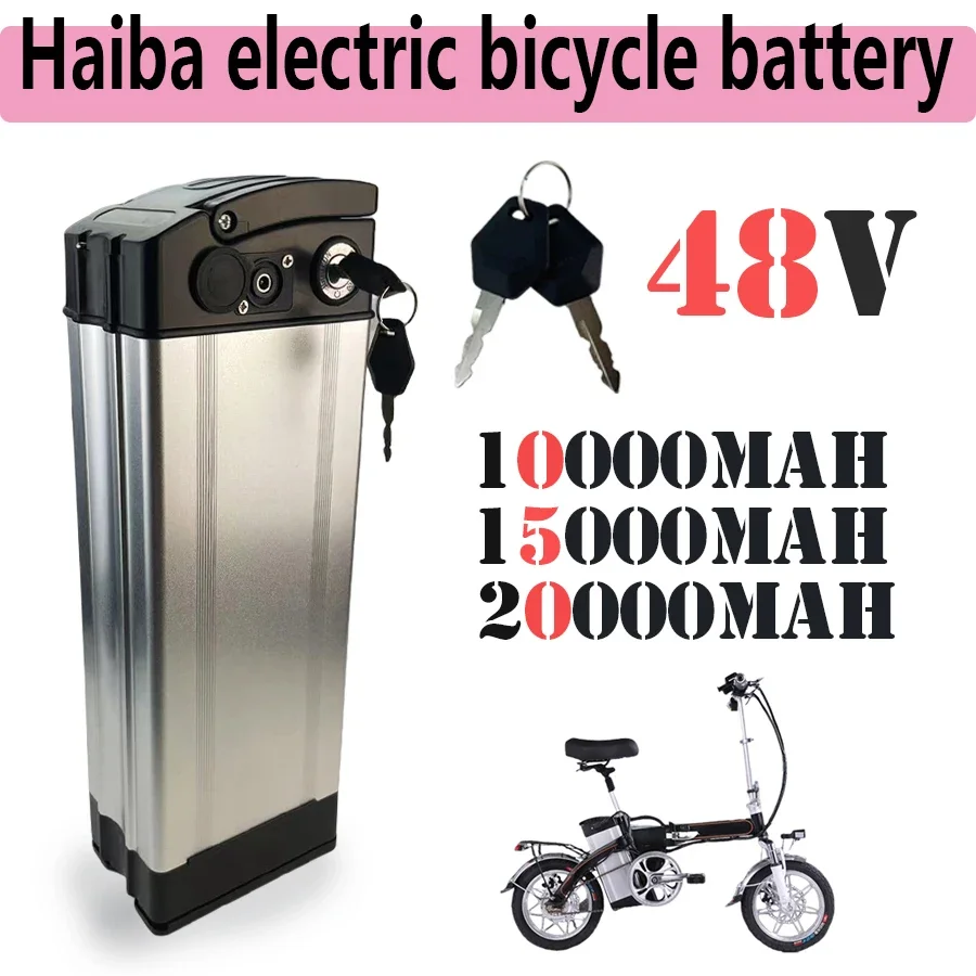 

Vehicle Battery 36v 48V 10000MAH 15000MAh 20000MAHLarge Capacity Foldable Electric Bicycle Universal Detachable