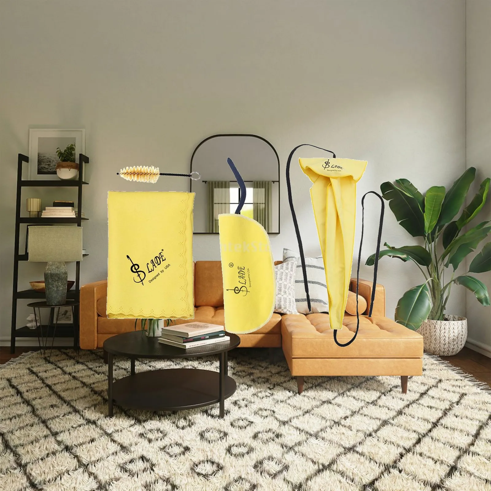 Clarinet Care Kit - Saxofoon Reinigingsset Doekje Borstel Onderhoudsset voor