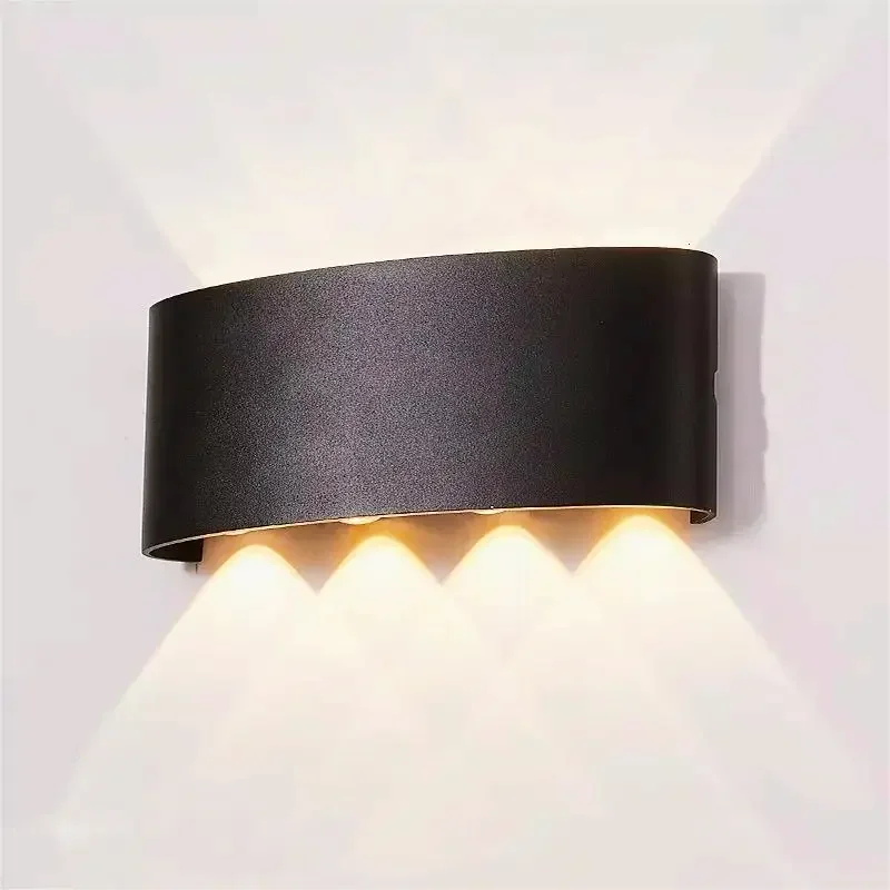 

LED Wall Lights Modern Indoor Outdoor Lights White Up And Down Wall Mounted Lamp Living Room Corridor Bedroom Decoration Lamp