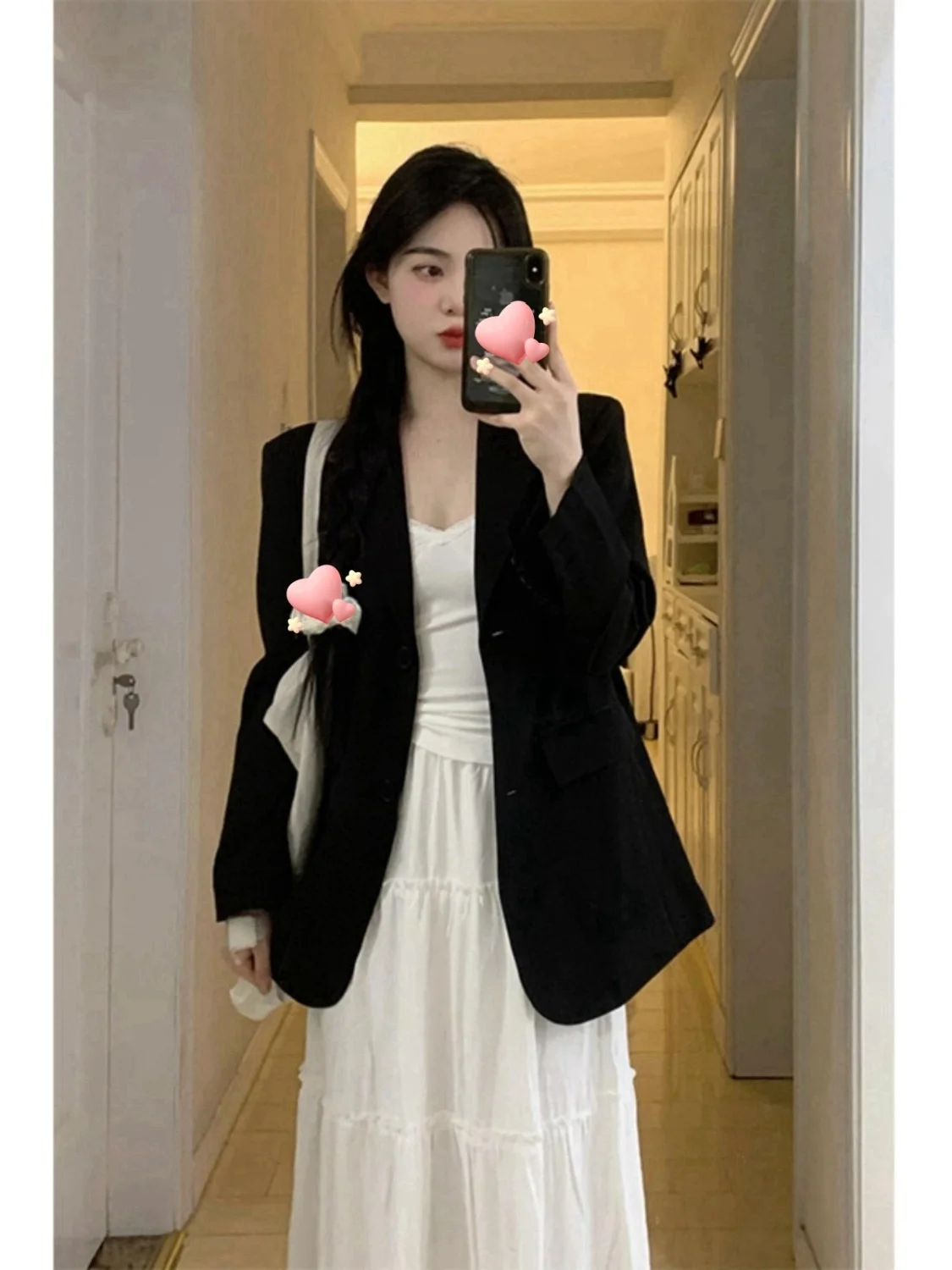 

Women'S Clothing Trend 2025 Blazer Woman Blended Knitted Sweaters Daily Spring Autumn High-Quality Sun-Proof Back-Slit Aesthetic