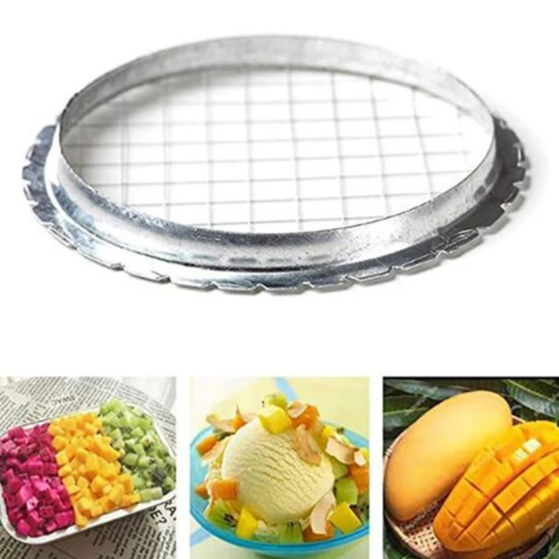 

1 Pc Stainless Steel Egg Slicer Cutter Cut Egg Device Grid For Vegetables Salads Tools For Kitchen