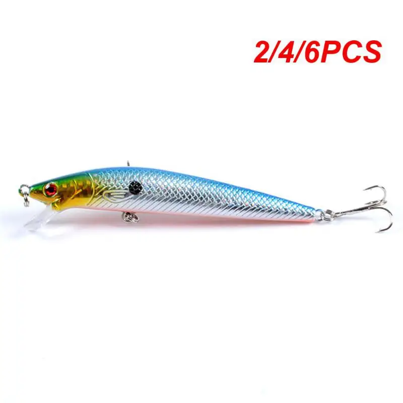 

2/4/6PCS Fake Bait Strong Fish Lure Swimming Coquettish Weight 12.6g Abs Plastic Material Fishing Accessories Bait Strange Shape