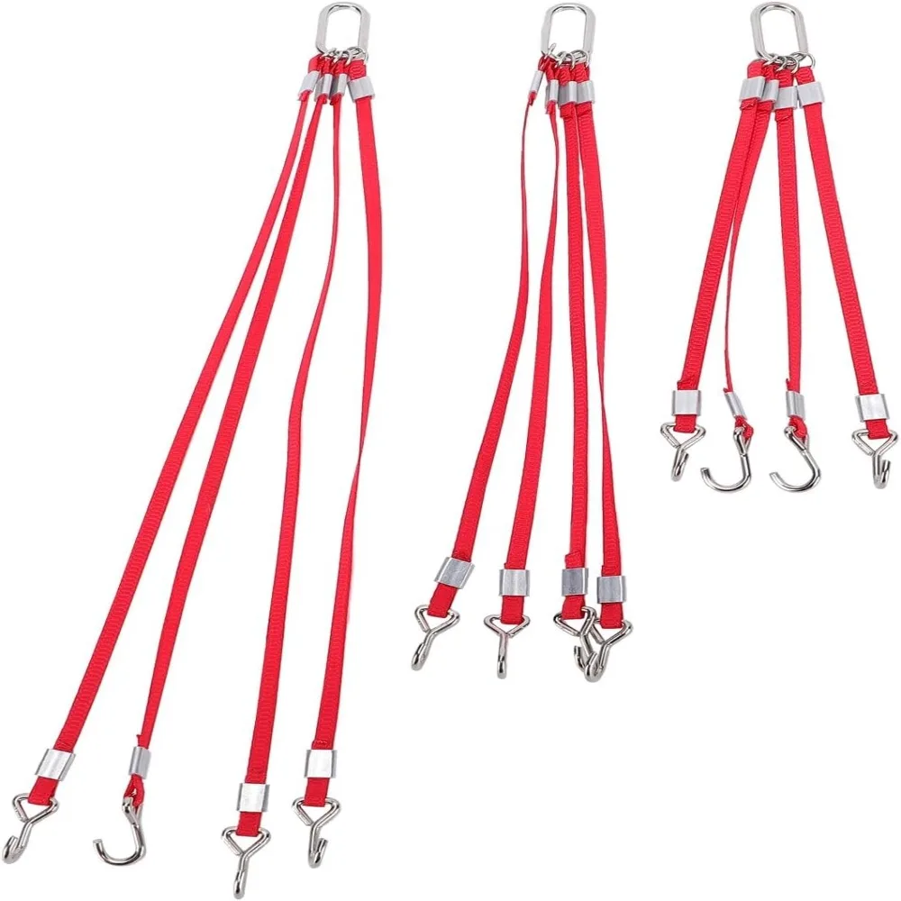3PCS Set Dedicated 1/50 Scale Hoist Rigging Kit Flexible Chain With Hook Lifting Strap Set Model Parts Hobbyist Collection