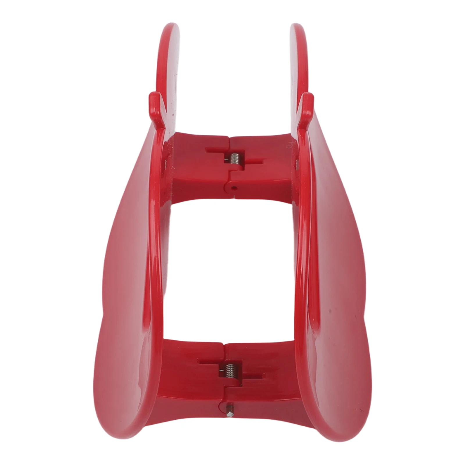 Gravity Automatic Pot Lid Holder Plastic Kitchen Organizer Rack For Cutting Board And Cookware Storage Stand Cream White Red