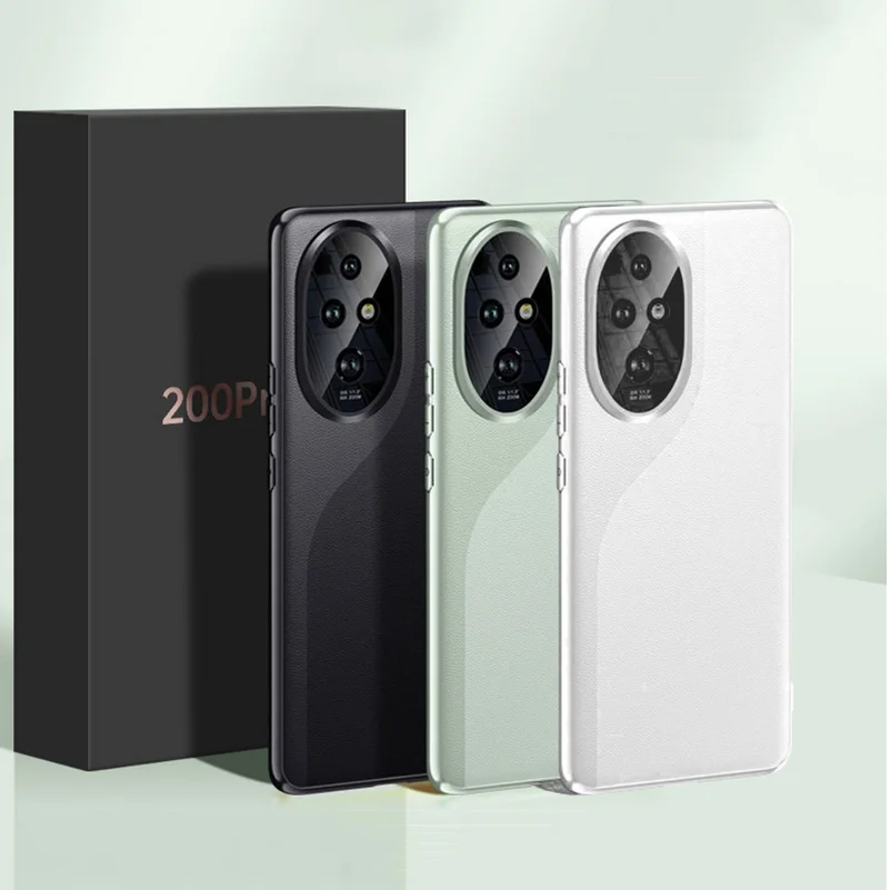 

Tpu+skin+Metal Camera Protection Circle Phone Case For Honor 200 Pro Honor 200 Honor200 Pro Slim Hard Back cover