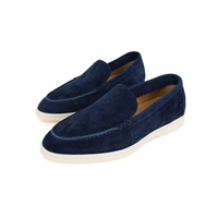 Lefu Shoes Women's 2025 Spring and Autumn New Style Tassel Buckle Flat Bottom Lazy One Step Shoes Versatile Soft Bottom Bean