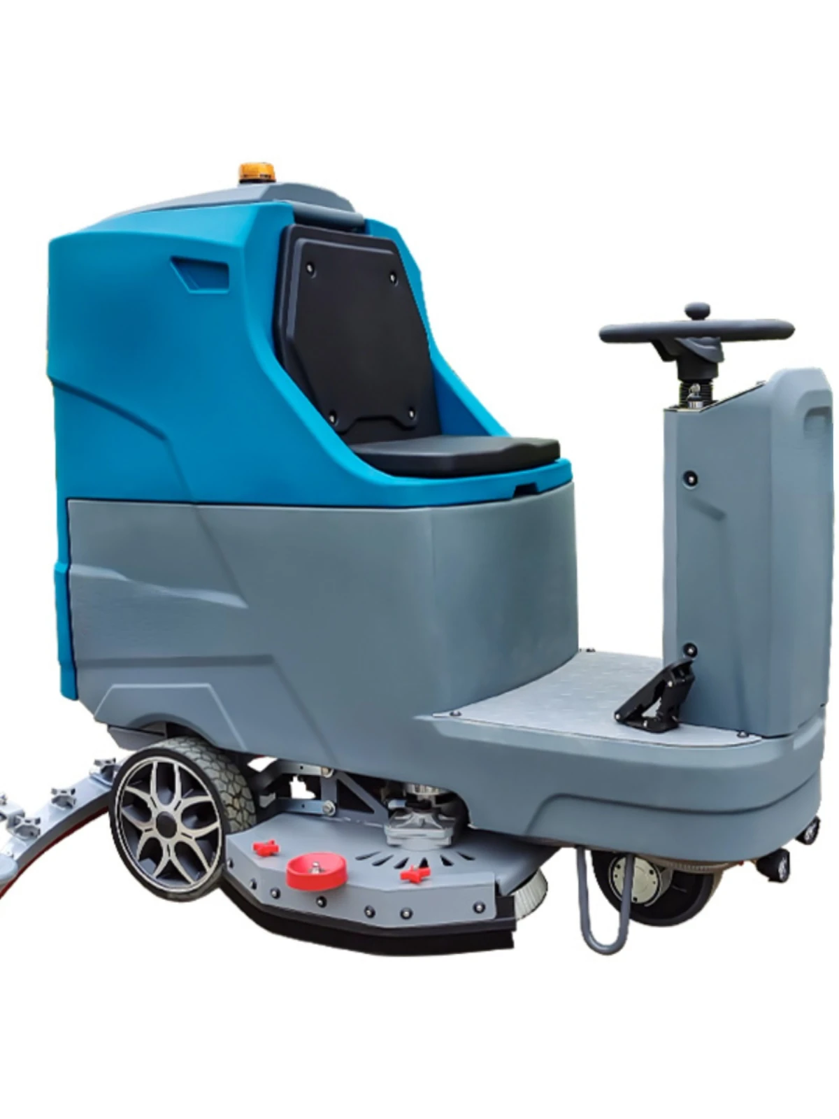 Driving floor scrubber, factory workshop, industrial warehouse, property garage, mopping machine