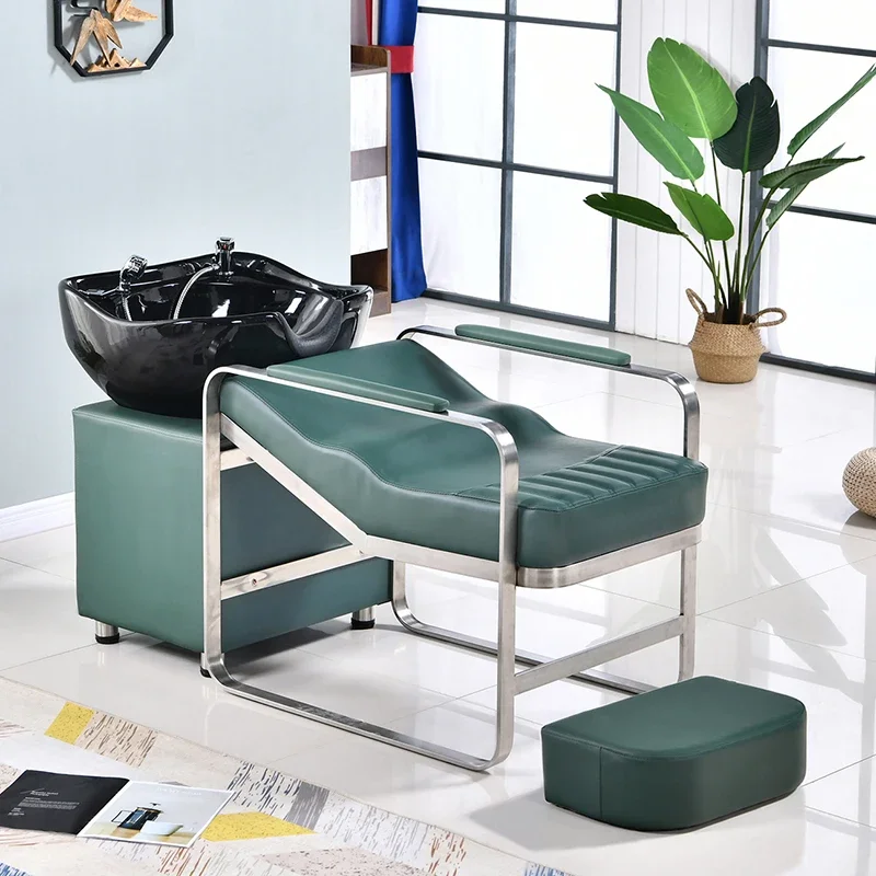 

Therapy Salon Hair Spa Bed Shampoo Bed Wash Hair Spa Professional Washbasin Therapy Barber Elegantes Cadeira Trendy Furniture