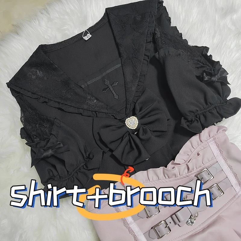 black shirt