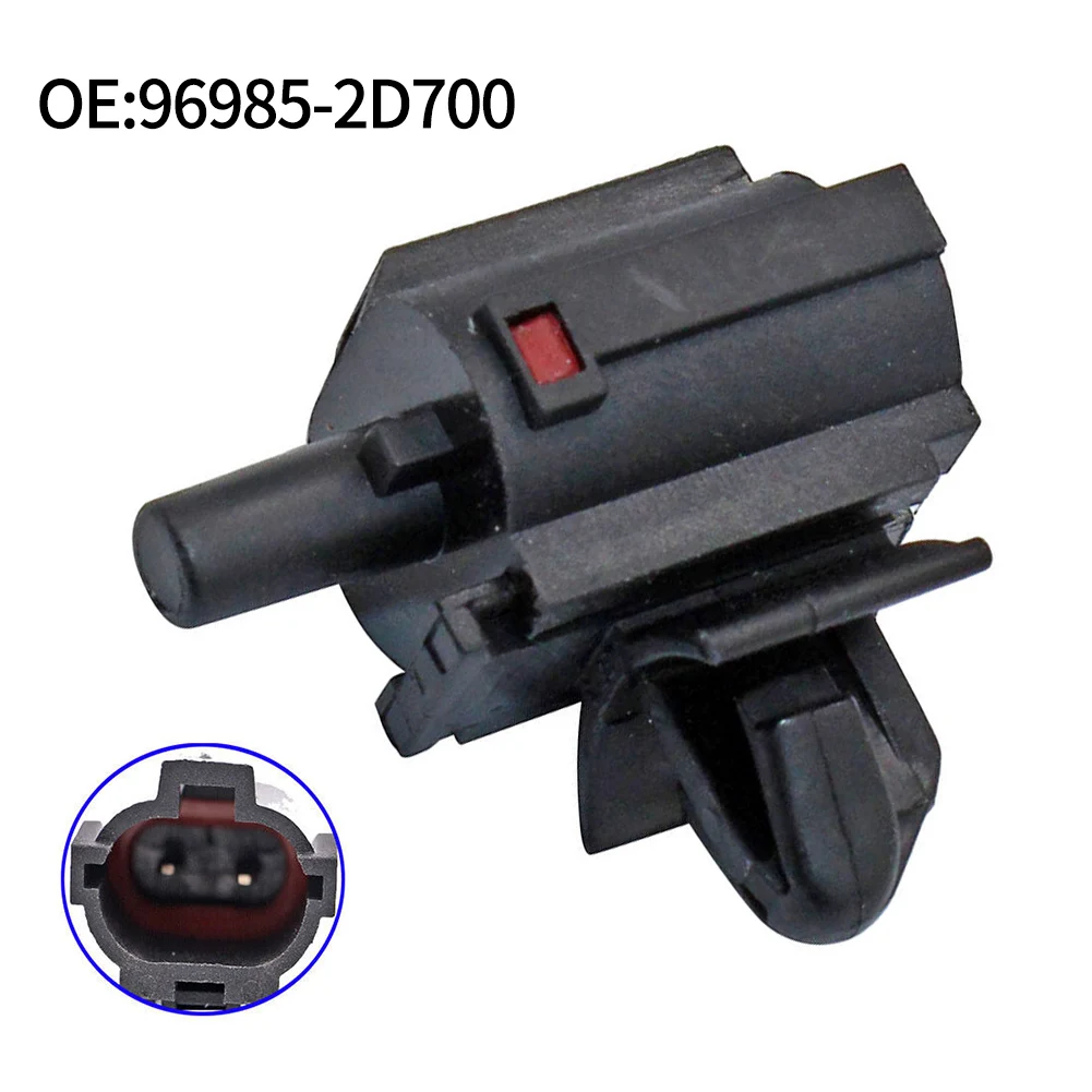 1PC Car Outside Ambient Air Temperature Sensor Fit For Hyundai 969853X000 ABS Black Replacement Controls Car Accessories