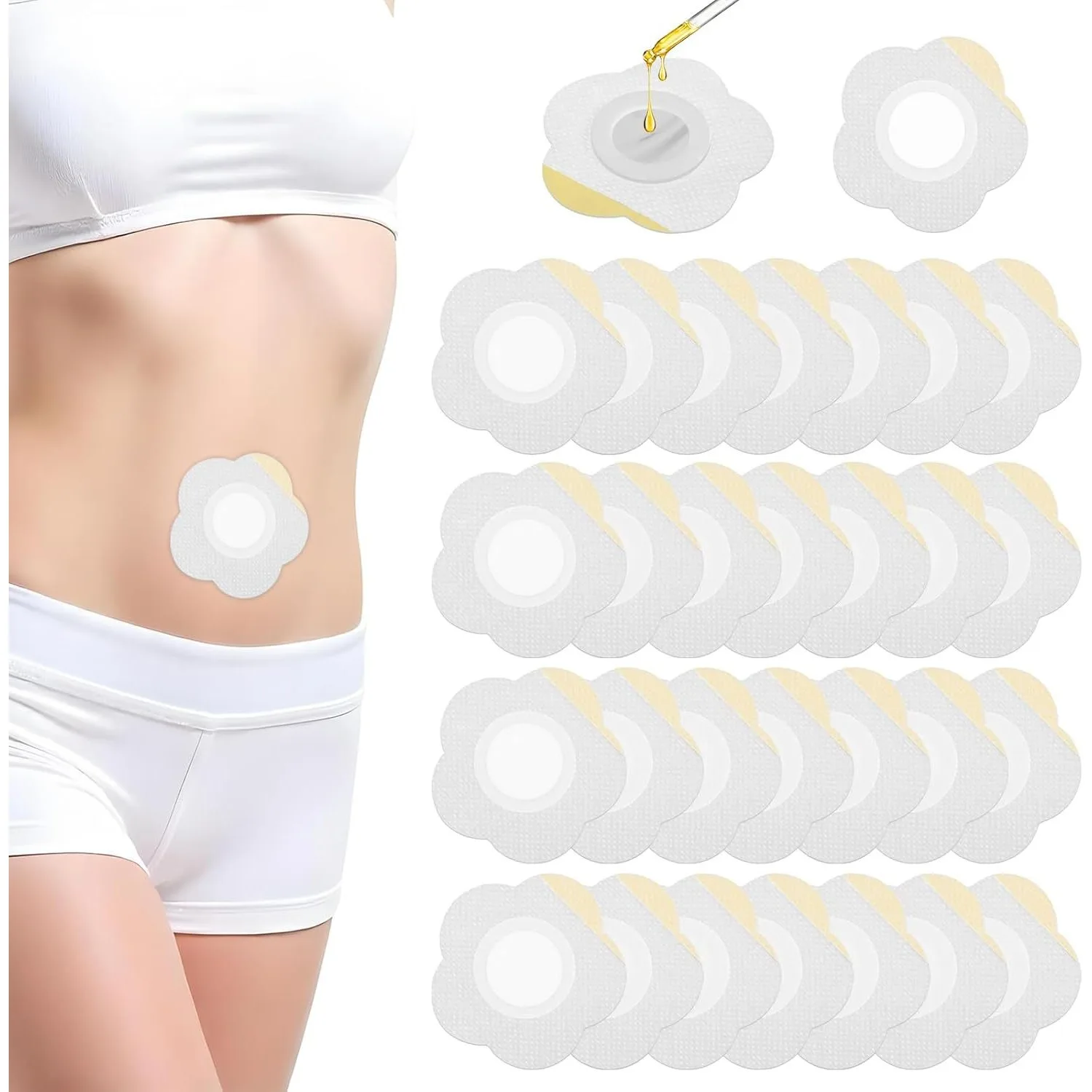 

10pcs/set Baby Bandages Paste Castor Portable Children Care Sticker Skin White Transprent Waist Band Aids 7x7cm Flower Parches