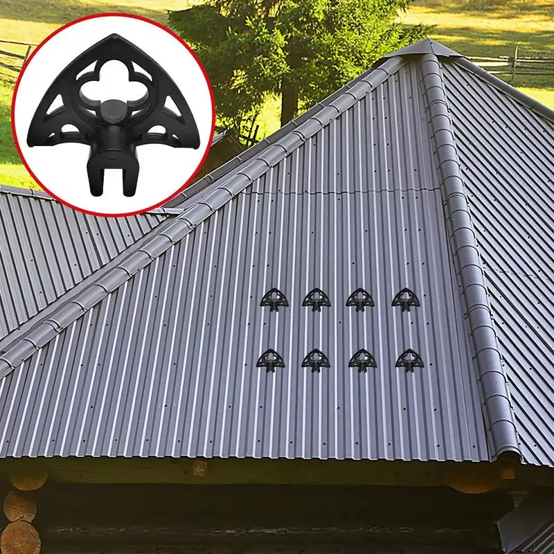 Roof Snow Guards Block Stops Standing Seam Snow Guards With Screws Stoppers Snow Diverter Ice Guard Snow Stops Stop Snow For