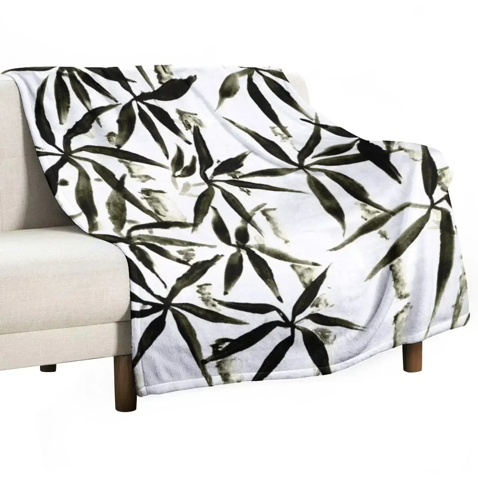 

Bamboo forest Throw Blanket Moving Soft Blankets