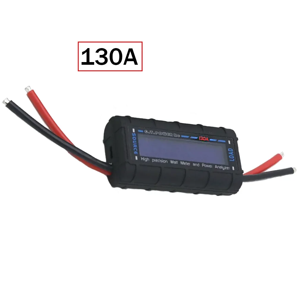 ABS Watt Meter Reusable Professional 150A 200A Digital Electrical Solar Panel LCD Screen Power Analyzer Voltmeter Backlight RC