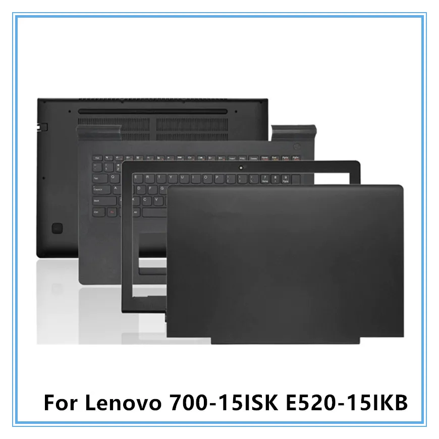 

For Lenovo 700-15ISK E520-15IKB Laptop Top Lid Back Cover/Front Bezel/Housing Bottom Cover/Hings