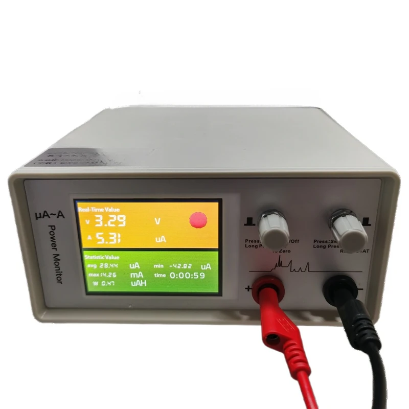 Suitable for analog battery tester uA-A bidirectional power supply, current waveform